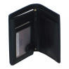 Portefeuille noir RFID Cheval G.Z en cuir vachette – interieur Portefeuille noir RFID Cheval G.Z en cuir vachette – interieur