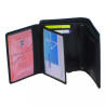 Portefeuille noir RFID Cheval G.Z en cuir vachette – interieur-1 Portefeuille noir RFID Cheval G.Z en cuir vachette – interieur-1