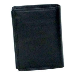 Portefeuille noir RFID Cheval G.Z en cuir vachette – dos