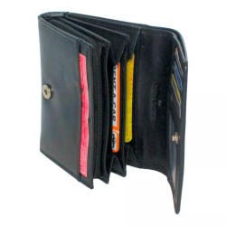Porte-monnaie RFID Junior Cheval G.Z en cuir vachette – interieur-1