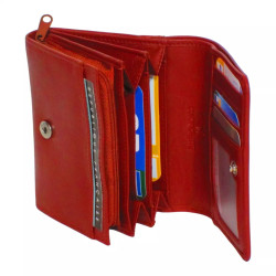 Porte-monnaie marron RFID Junior Cheval G.Z – Anti-piratage cuir