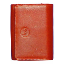 Porte-monnaie marron RFID Junior Cheval G.Z – Anti-piratage cuir