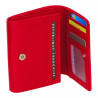 Porte-monnaie rouge RFID Junior Cheval G.Z en cuir vachette – interieur Porte-monnaie rouge RFID Junior Cheval G.Z en cuir vachette – interieur
