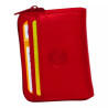 Petit porte-monnaie rouge RFID Cheval G.Z en cuir vachette – face Petit porte-monnaie rouge RFID Cheval G.Z en cuir vachette – face