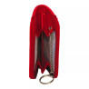 Petit porte-monnaie rouge RFID Cheval G.Z en cuir vachette – interieur Petit porte-monnaie rouge RFID Cheval G.Z en cuir vachette – interieur