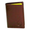 Porte-carte marron RFID Cheval GZ en cuir vachette – face