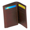 Porte-carte marron RFID Cheval GZ – 9 cartes cuir vachette