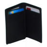 Porte-carte noir RFID Cheval GZ en cuir vachette – interieur Porte-carte noir RFID Cheval GZ en cuir vachette – interieur