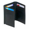 Porte-carte noir RFID Cheval GZ en cuir vachette – interieur-1 Porte-carte noir RFID Cheval GZ en cuir vachette – interieur-1