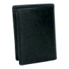 Porte-carte noir RFID Cheval GZ – 9 cartes cuir vachette