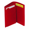 Porte-carte rouge RFID Cheval GZ – 9 cartes cuir vachette