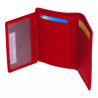 Porte-carte rouge RFID Cheval GZ – 9 cartes cuir vachette