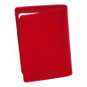 Porte-carte rouge RFID Cheval GZ – 9 cartes cuir vachette