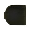 Porte monnaie cuvette de marque SPIRIT en cuir vachette collet noir.