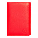 Grand portefeuille rouge Cheval G.Z en cuir vachette – Élégance et organisation