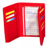 Grand portefeuille rouge Cheval G.Z en cuir vachette – interieur-1