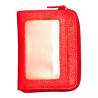 Petit porte-monnaie rouge Cheval G.Z en cuir vachette – dos