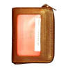 Petit porte-monnaie marron Cheval G.Z en cuir vachette – dos