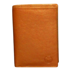Grand portefeuille marron Cheval G.Z – 3 volets cuir vachette