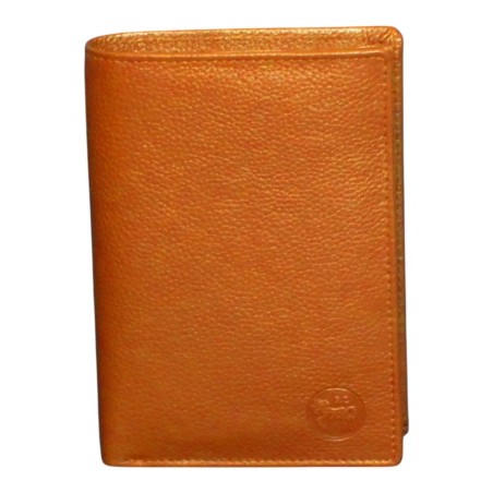 Grand portefeuille marron Cheval G.Z en cuir vachette – Élégance et organisation
