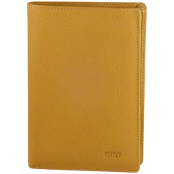 Portefeuille cuir marrron 3 volets de marque SPIRIT