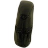 Porte monnaie de marque SPIRIT en cuir vachette collet noir.