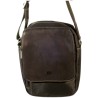 LOUIS C sac bandoulière marron pour homme