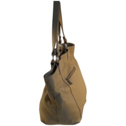 PHYNES - Sac à main en cuir vachette sable