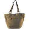 PHYNES - Sac à main en cuir vachette sable