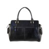 Sac à main en cuir vachette noir