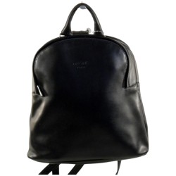 Sac à dos pour femme en cuir - OXONE Sac à dos bleu marine