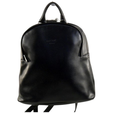 Sac à dos pour femme en cuir - OXONE Sac à dos bleu marine