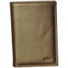 Portefeuille cuir vachette marron de marque SPIRIT