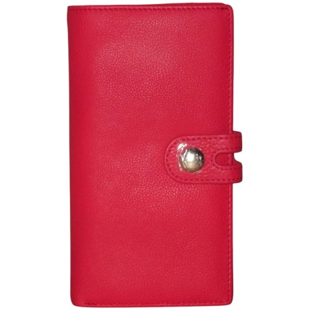 Louis C - porte monnaie long rouge