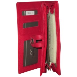 Louis C - porte monnaie long rouge