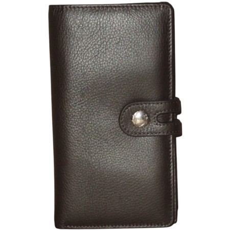 Louis C - porte monnaie long marron
