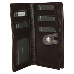 Louis C - porte monnaie long marron