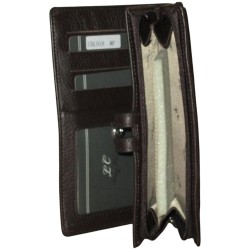 Louis C - porte monnaie long marron