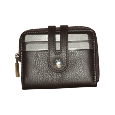 Louis C - porte monnaie-porte clés marron