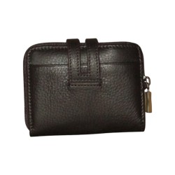 Louis C - porte monnaie-porte clés marron