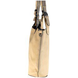 FLORA & CO - sac à main, sac bandoulière beige