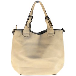 FLORA & CO - sac à main, sac bandoulière beige