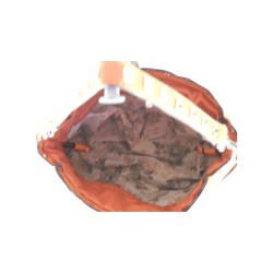 sac bandoulière orange de marque FORA & CO. 4