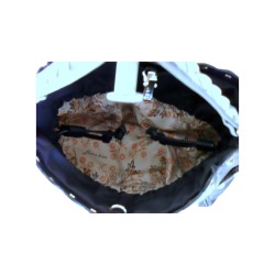 FLORA & CO - sac bandoulière, sac à main, sac porté épaule noir