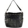 FLORA & CO - sac bandoulière, sac à main, sac porté épaule noir