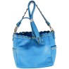 FLORA & CO - sac bandoulière, sac à main ou sac porté sur l'épaule bleu. 2