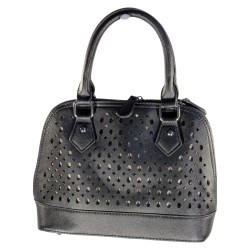 Sac à main noir de marque FLORA&CO. 4