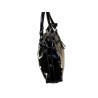Grand sac à main Laurence C en simili cuir noir pouvant se porter court sur l'épaule ou en sac bandoulière. 2 Grand sac à main Laurence C en simili cuir noir pouvant se porter court sur l'épaule ou en sac bandoulière. 2