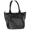 Sac à main, sac bandoulière de marque NANUCCI de couleur noir. 5
