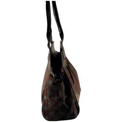 Laurence C - sac à main en toile imprimée et simili cuir. 2